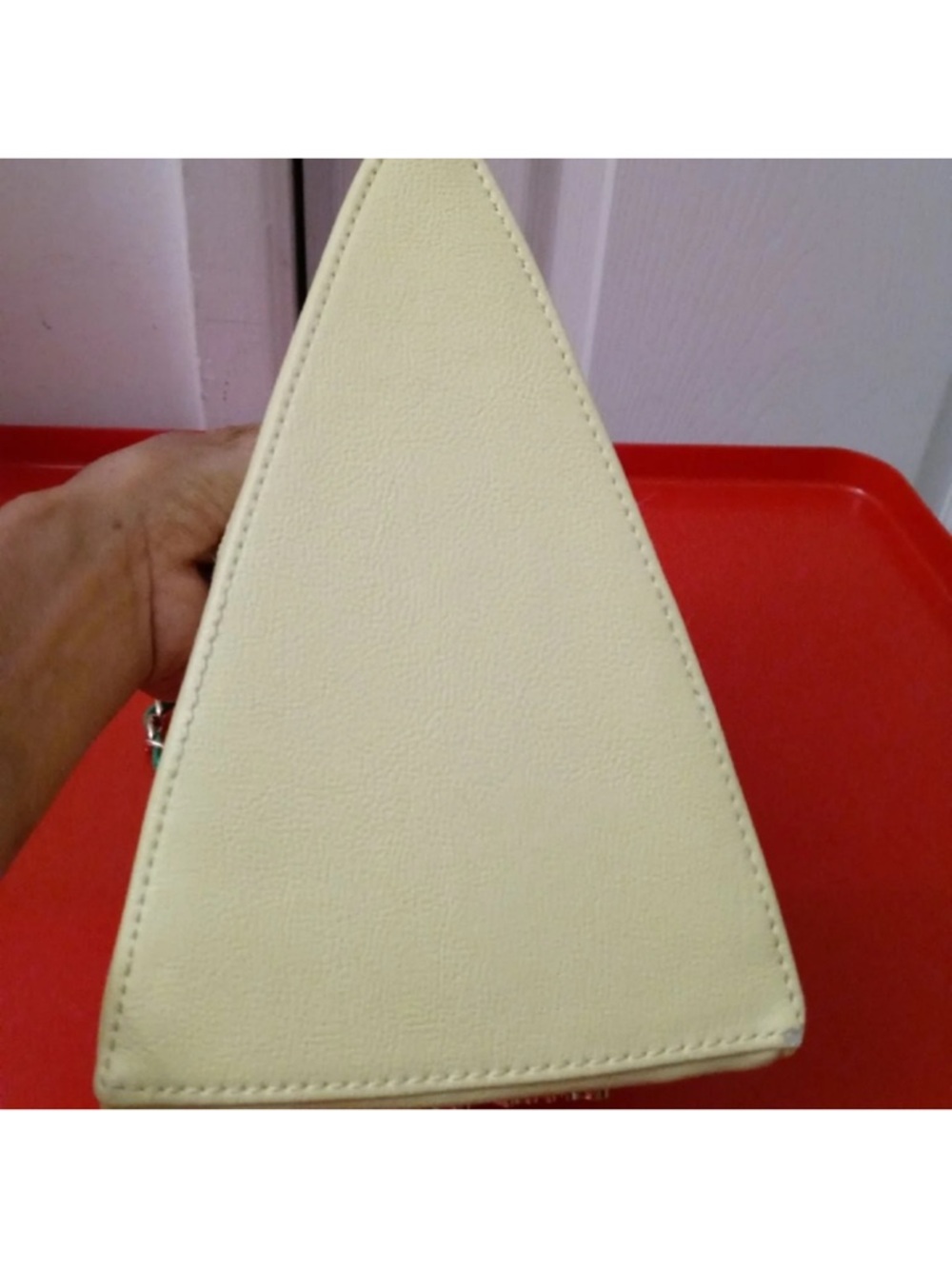 Super rare betsey Johnson cheese clutch wristlet purse “in queso emergency” - Picture 3 of 15
